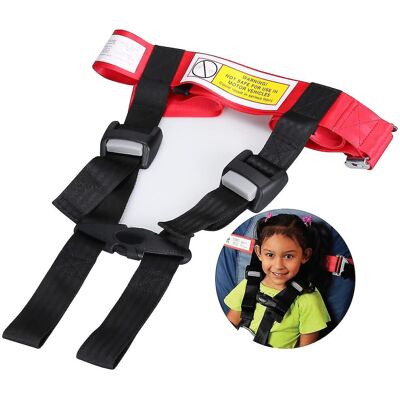 Unbranded Kids Fly Safe Cares Child Airplane Safety Harness Child Airplane Travel - Kids F Unbranded Kids Fly Safe Cares Child Airplane Safety Harness Child Airplane Travel - Kids F