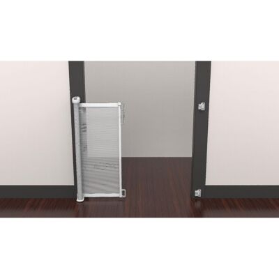 Unbranded Retractable Stair Gate For Baby Or Dogs 180cm Extendable, 86cm Tall, Extra Wide Unbranded Retractable Stair Gate For Baby Or Dogs 180cm Extendable, 86cm Tall, Extra Wide