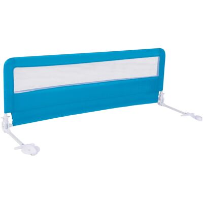 Costway Toddlers Bed Rail Guard 150CM Foldable Baby Bed Rail-Blue Costway Toddlers Bed Rail Guard 150CM Foldable Baby Bed Rail-Blue
