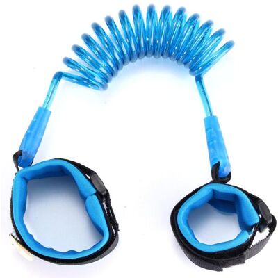 Maxpower (150cm Blue) Adjustable Baby Walkers Belt Kids Safety Anti-lost Wrist Link Band Maxpower (150cm Blue) Adjustable Baby Walkers Belt Kids Safety Anti-lost Wrist Link Band