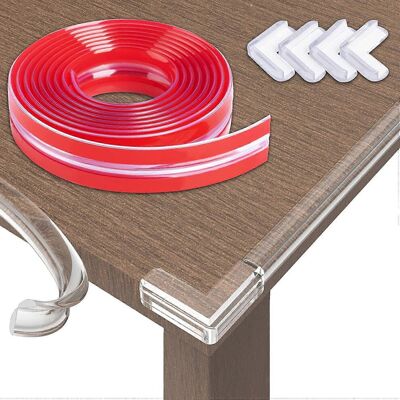 Unbranded (As show, One size) Silicone Edge Protector Strip, 6m Baby Proofing Corner Prote Unbranded (As show, One size) Silicone Edge Protector Strip, 6m Baby Proofing Corner Prote