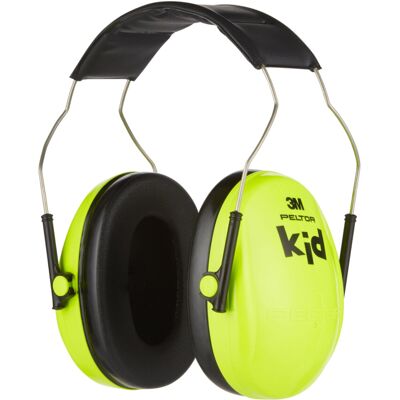 3M Peltor Kid Ear Defender Children H510AK, neon green, Child Hearing Protection 3M Peltor Kid Ear Defender Children H510AK, neon green, Child Hearing Protection