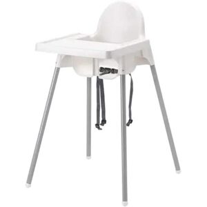 IKEA Antilop Highchair with Tray, White IKEA Antilop Highchair with Tray, White