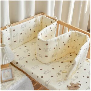 Unbranded (110cm, A) Cot Bumper Breathable Crib Bumper Baby Cot Liners Cot Bumpers For Cot Unbranded (110cm, A) Cot Bumper Breathable Crib Bumper Baby Cot Liners Cot Bumpers For Cot