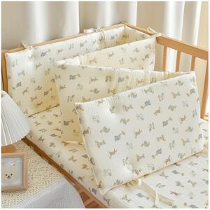 Unbranded (240cm, D) Cot Bumper Breathable Crib Bumper Baby Cot Liners Cot Bumpers For Cot Unbranded (240cm, D) Cot Bumper Breathable Crib Bumper Baby Cot Liners Cot Bumpers For Cot