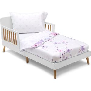 Delta Children 4 Piece Toddler Bedding Set for Girls - Reversible 2-in-1 Comfort Delta Children 4 Piece Toddler Bedding Set for Girls - Reversible 2-in-1 Comfort