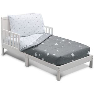 Delta Children 4 Piece Toddler Bedding Set for Boys - Reversible 2-in-1 Comforte Delta Children 4 Piece Toddler Bedding Set for Boys - Reversible 2-in-1 Comforte