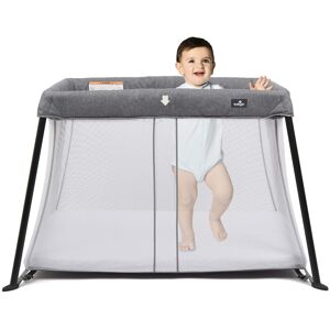 Babylo Liteway Lightweight Travel Cot - Grey M?lange Babylo Liteway Lightweight Travel Cot - Grey M?lange