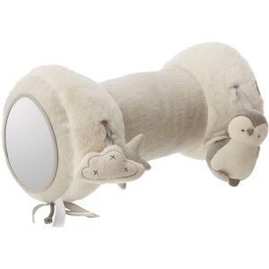 Mamas & Papas Tummy Time Roll, Interactive Soft Baby Pillow with Integrated Ratt Mamas & Papas Tummy Time Roll, Interactive Soft Baby Pillow with Integrated Ratt