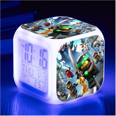 Unbranded LEGO Ninjago Alarm Clock Kids Gifts Alarm ClockStyle A61 Unbranded LEGO Ninjago Alarm Clock Kids Gifts Alarm ClockStyle A61