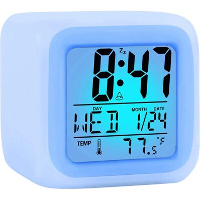 Typecat Clock Digital Travel for Bedroom Boy Girl,Small Desk Bedside Clocks Typecat Clock Digital Travel for Bedroom Boy Girl,Small Desk Bedside Clocks