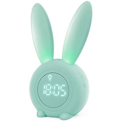 Homealexa Kids Alarm Clock, Girls and Boys Alarm Clock Digital for Bedroom, Rabbit Alarm C Homealexa Kids Alarm Clock, Girls and Boys Alarm Clock Digital for Bedroom, Rabbit Alarm C