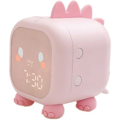 Tlily Cute Dragon Small Clock Led Cartoon Alarm Clock Voice Control Digital Voice Time Tlily Cute Dragon Small Clock Led Cartoon Alarm Clock Voice Control Digital Voice Time