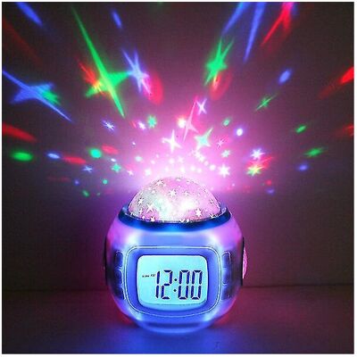 Unbranded Children's Alarm Clock, Night Light Music Night Light Alarm Clock With Temperatu Unbranded Children's Alarm Clock, Night Light Music Night Light Alarm Clock With Temperatu