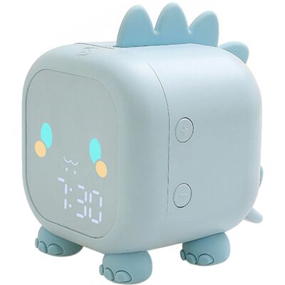 Unbranded (blue) Kids Alarm Clock Cute Dinosaur Digital Alarm For Kids Bedside Clock Child Unbranded (blue) Kids Alarm Clock Cute Dinosaur Digital Alarm For Kids Bedside Clock Child