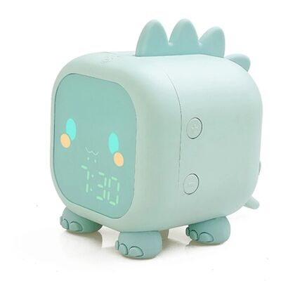 Unbranded (green) Kids Alarm Clock Cute Dinosaur Digital Alarm For Kids Bedside Clock Chil Unbranded (green) Kids Alarm Clock Cute Dinosaur Digital Alarm For Kids Bedside Clock Chil