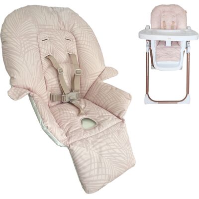 My Babiie MBHC8 Premium Highchair Seat Cover - Blush Tropical My Babiie MBHC8 Premium Highchair Seat Cover - Blush Tropical
