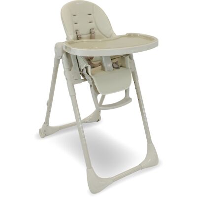 My Babiie MBHC9 Luxe Highchair - Oatmeal My Babiie MBHC9 Luxe Highchair - Oatmeal