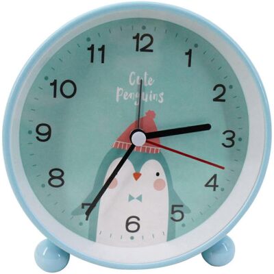 konhill (B1 - Yellow Bear, One size) 4" Alarm Clock Round Quartz Analog Desk Clock konhill (B1 - Yellow Bear, One size) 4" Alarm Clock Round Quartz Analog Desk Clock