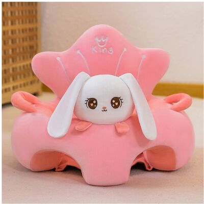 SKESRJTOP (Style1 rabbit) New Cute Baby Sofa Support Seat Cover Plush Chair Learn To Sit C SKESRJTOP (Style1 rabbit) New Cute Baby Sofa Support Seat Cover Plush Chair Learn To Sit C