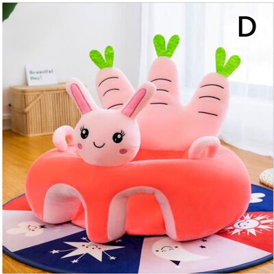 SKESRJTOP (Style3 rabbit) New Cute Baby Sofa Support Seat Cover Plush Chair Learn To Sit C SKESRJTOP (Style3 rabbit) New Cute Baby Sofa Support Seat Cover Plush Chair Learn To Sit C