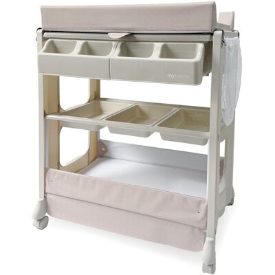My Babiie Baby Changing and Bath Unit - Herringbone My Babiie Baby Changing and Bath Unit - Herringbone