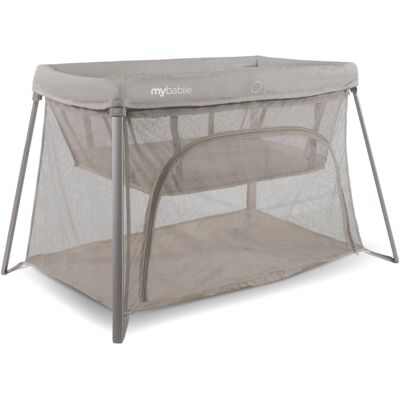 My Babiie MBTC3 Air-Light 3-in-1 Travel Cot with Bassinet - Ivory My Babiie MBTC3 Air-Light 3-in-1 Travel Cot with Bassinet - Ivory