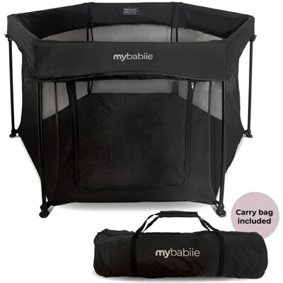 My Babiie Baby Playpen - Black My Babiie Baby Playpen - Black