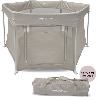 My Babiie Baby Playpen - Ivory My Babiie Baby Playpen - Ivory
