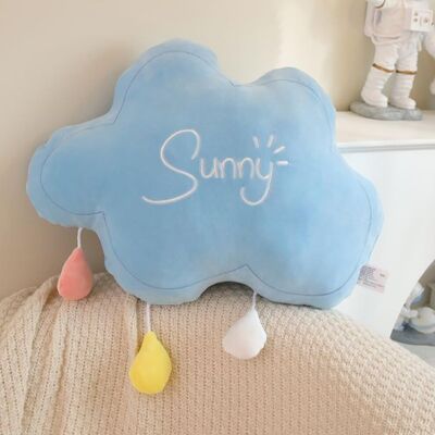 NatureMan Moon Rainbow Pillow Cushion, Soft Plush Cloud Shaped Pillow Stuffed Ra NatureMan Moon Rainbow Pillow Cushion, Soft Plush Cloud Shaped Pillow Stuffed Ra