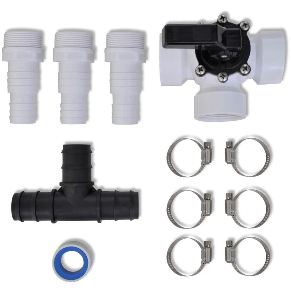 vidaXL Bypass Kit for Pool Solar Heater Set Heating System Spa Accessories