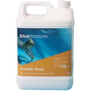 BlueHorizons Blue Horizons Granular Shock 5kg - Shock dose for pools & spas BlueHorizons Blue Horizons Granular Shock 5kg - Shock dose for pools & spas