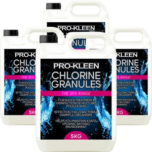 Pro-Kleen (4 x 5KG) ProKleen Stabilised Chlorine Granules Pro-Kleen (4 x 5KG) ProKleen Stabilised Chlorine Granules