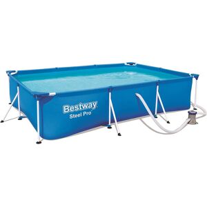 Bestway Steel Pro Swimming Paddling Pool Set 9'10" x 6'7" x 26" Bestway Steel Pro Swimming Paddling Pool Set 9'10" x 6'7" x 26"