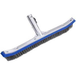 vidaXL Swimming Pool Wall Brush Aluminium Cleaner Above Ground Cleaning Tool vidaXL Swimming Pool Wall Brush Aluminium Cleaner Above Ground Cleaning Tool