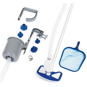 Bestway Flowclear Deluxe Pool Maintenance Kit 58237 - Skimmer, Vacuum & Net, 2.7 Bestway Flowclear Deluxe Pool Maintenance Kit 58237 - Skimmer, Vacuum & Net, 2.7