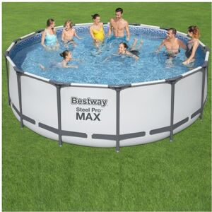 Bestway 14ft x 48in Steel Pro MAX Frame Pool Set Bestway 14ft x 48in Steel Pro MAX Frame Pool Set