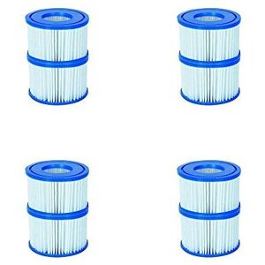 Bestway Filter Cartridge VI for Lay-Z-Spa Miami, Vegas, Monaco 4 x Twin Pack Bestway Filter Cartridge VI for Lay-Z-Spa Miami, Vegas, Monaco 4 x Twin Pack