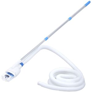vidaXL Pool Vacuum Cleaner - Above Ground, White & Blue, Lightweight vidaXL Pool Vacuum Cleaner - Above Ground, White & Blue, Lightweight
