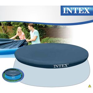 Intex 10 foot (3.05 m) Easy Set Swimming Pool Cover 28021. Round cover measures Intex 10 foot (3.05 m) Easy Set Swimming Pool Cover 28021. Round cover measures
