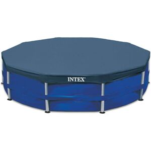 Intex Blue Round Pool Cover - Fits 457cm Pool Intex Blue Round Pool Cover - Fits 457cm Pool
