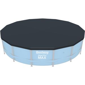 Bestway Pool Cover - 457cm - Anthracite - Above Ground Pool Cover Bestway Pool Cover - 457cm - Anthracite - Above Ground Pool Cover