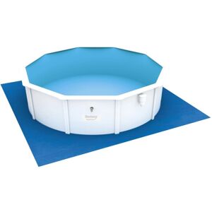 Bestway Pool Ground Sheet - 488x488 cm Blue - Pool Ground Protector Bestway Pool Ground Sheet - 488x488 cm Blue - Pool Ground Protector