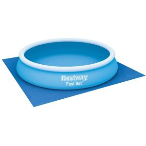 Bestway Pool Ground Sheet - 396x396 cm - Blue Bestway Pool Ground Sheet - 396x396 cm - Blue