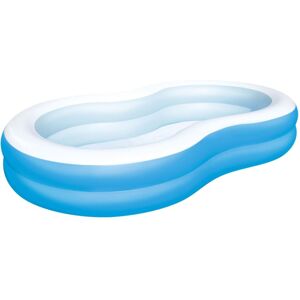 vidaXL Big Lagoon Family Pool - Inflatable Vinyl Pool for Kids 262x157x46cm vidaXL Big Lagoon Family Pool - Inflatable Vinyl Pool for Kids 262x157x46cm