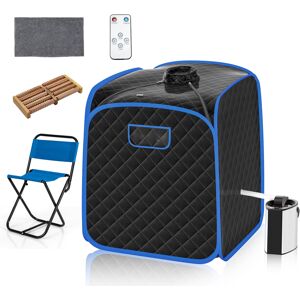 Casart 3L Portable Steam Sauna Foldbale Steam Spa w/ Foot Massage & Timer Casart 3L Portable Steam Sauna Foldbale Steam Spa w/ Foot Massage & Timer
