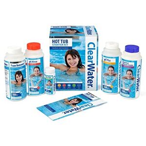 Clearwater CH0018 Lay-Z-Spa Chemical Starter Kit for Hot Tub and Spa Water Treat Clearwater CH0018 Lay-Z-Spa Chemical Starter Kit for Hot Tub and Spa Water Treat