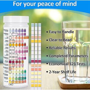 Unbranded 16-in-1 Water Test Kit for Drinking Water – 125 Strips for Lead, Fluoride, pH, I Unbranded 16-in-1 Water Test Kit for Drinking Water – 125 Strips for Lead, Fluoride, pH, I