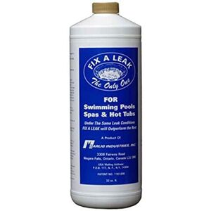 MARLIG-INDUSTRIES-INC Fix-A-Leak by Marlig for Swimming Pool Spa Hot Tub Leaks 32 oz,White MARLIG-INDUSTRIES-INC Fix-A-Leak by Marlig for Swimming Pool Spa Hot Tub Leaks 32 oz,White