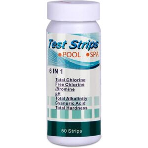 Unbranded JKSYshop-6-In-1 Swimming Pool PH Test Paper Residual Chlorine Strip Unbranded JKSYshop-6-In-1 Swimming Pool PH Test Paper Residual Chlorine Strip